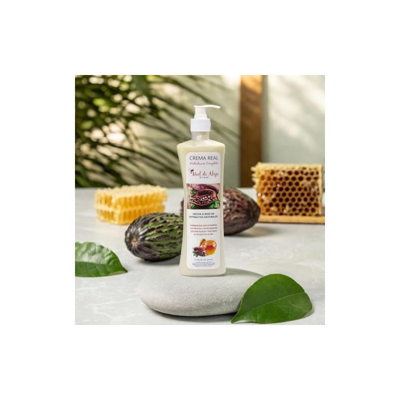 Queen Coffe Crema Para Cuerpo Jalea Real Miel y Cacao