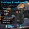 BORUIT EV15 LED Small Powerful EDC Flashlight,1000 Lumen USB-C Rechargeable