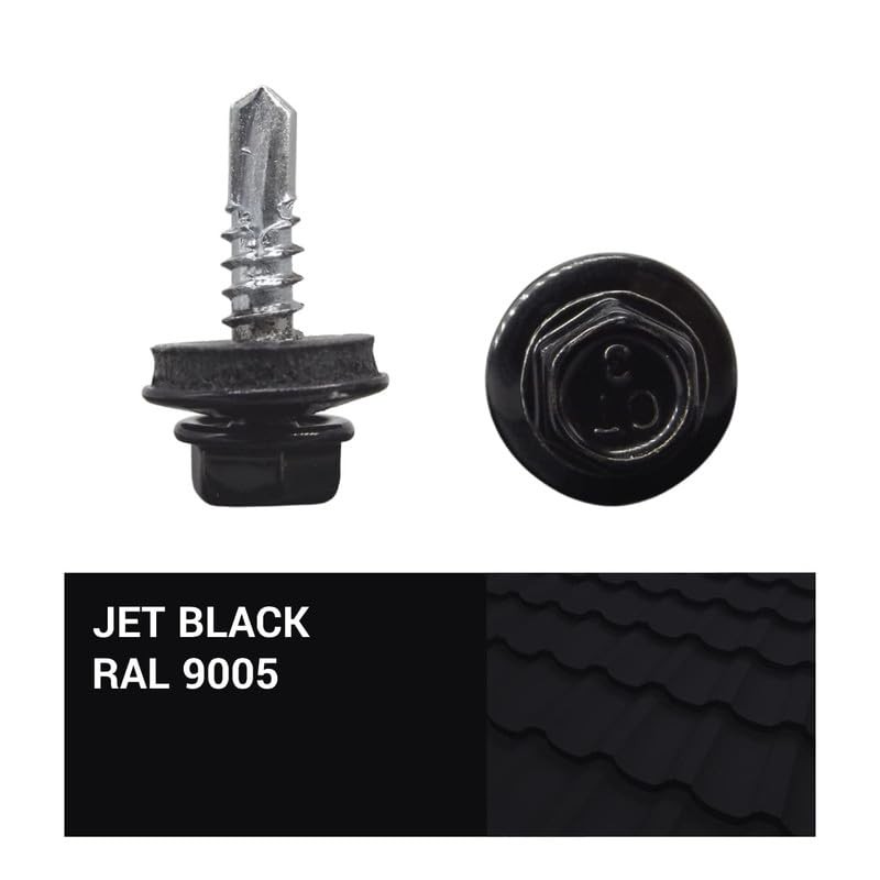(Pack of 150) Metal Roofing Screws 3/16" x 3/4" (4.8