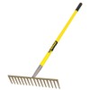 Truper 31391 Tru Pro Heavy Duty Road Rake with 16-Teeth,