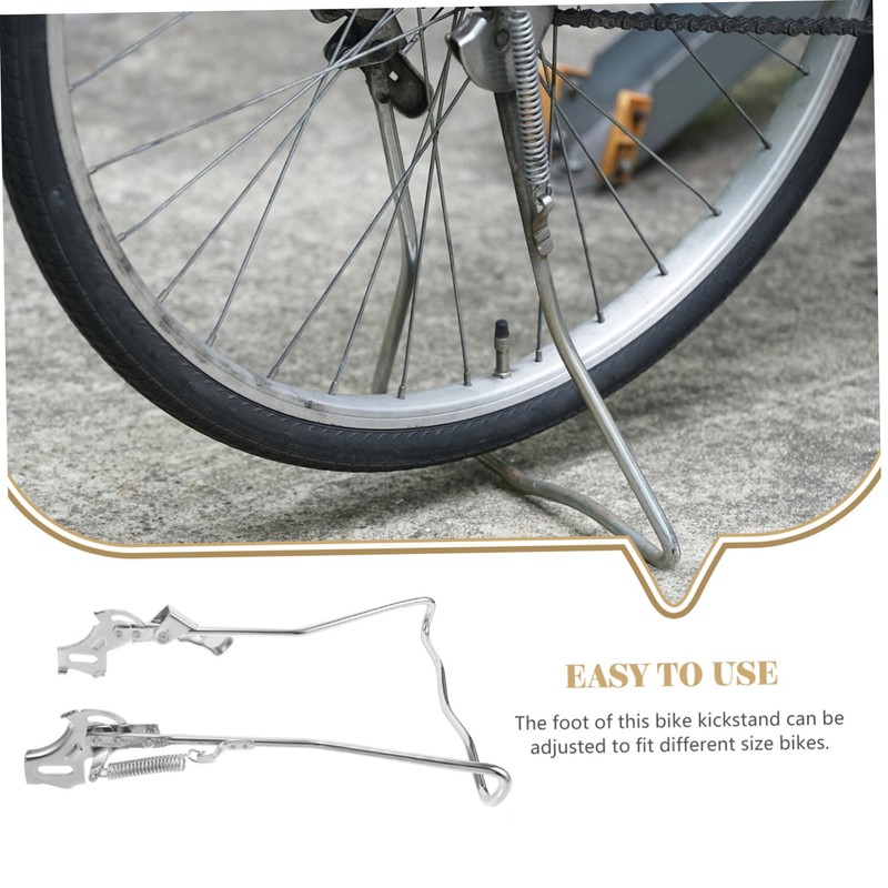 KOMBIUDA Bike Kickstand for Bicycle Stable Support Stand for Easy