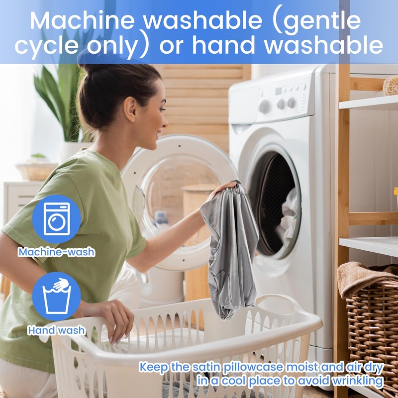 Silk Pillow Case for Contour Pillow, Cervical Pillow Cover, Contour