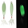 Noctilucent Luminous Fishing Lures Metal Hard Bait Night Glow Sea