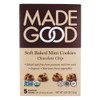 MADEGOOD Organic Chocolate Chip Soft Baked Mini Cookies, 0.85 Ounce