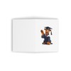 DistinctInk Greeting Card/Note Card - Welsh Terrier Puppy Graduation -