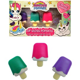 RED VELVET Set de 3 Brillos Labiales Novelty con Diseño de Paleta - Aromas Dulces para Niñas y Adolescentes Buscas un toque de diversión y color para tus labios? ¡El set de labiales Novelty Ice Cream es la respuesta! Inspirado en los deliciosos helados, e