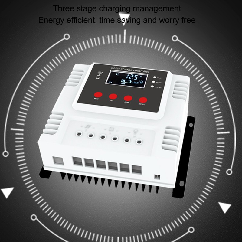 12V 24V 48V Solar Charge Controller Overcharge Protection Solar Panel