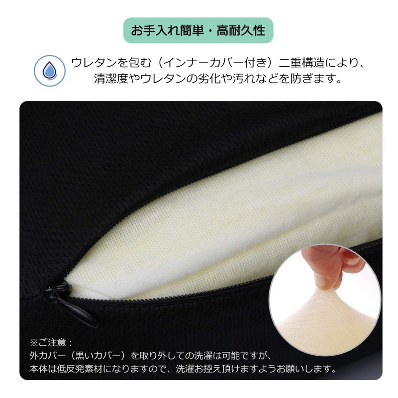 Aoomiya Neck Pad Car Cushion Low Resistance Neck Pillow For
