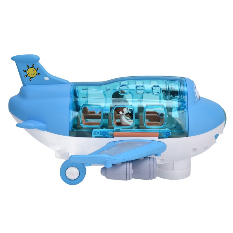 Airplane Toys Simulation Omni Directional Acousto Optic Aircraft Toy for