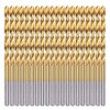 20PCS, 3/32", Titanium Coated Drill Bits