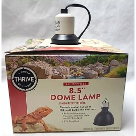 Thrive A World of Wonder New Thrive 8.5" Dome Lamp 6ft Cord On/Off Switch for 150 Watt bulb