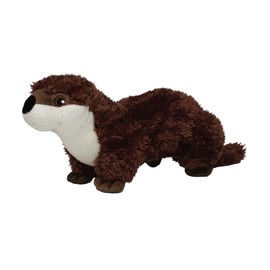 EcoBuddiez - Otter from Deluxebase. Small 32cm Soft Plush Animals made from Recycled Plastic Bottles. Eco-Friendly Cuddly Gift for Kids and Cute Stuffed Animal Toy for Toddlers.