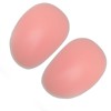 Silicone Butt Pads Thin Edges Removable Padding for Women Pink