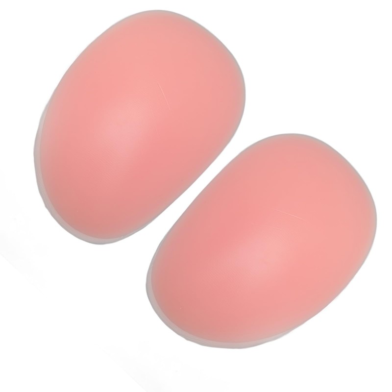 Silicone Butt Pads Thin Edges Removable Padding for Women Pink