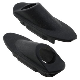 LUORNG 12PCS Single Hole Housing Fixed Device Frame Embedded Brake Shifter Line Bike Line Pipe Clamp Bike Grommets Brake Shifter Line Pipe Cable Tube Buckle Over The Line Card