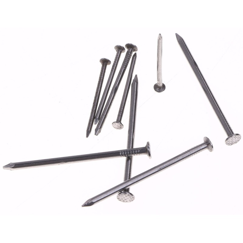 Mini Skater 2.36 Inch Iron Metal Hardware Wire Nail Assortment,4.86