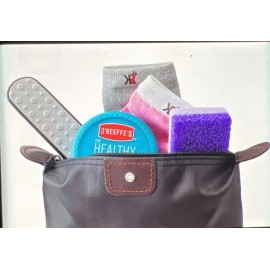 K2R Dry Cracked Heel Treatment Repair System w/ O'keefe's Healthy Feet Cream New