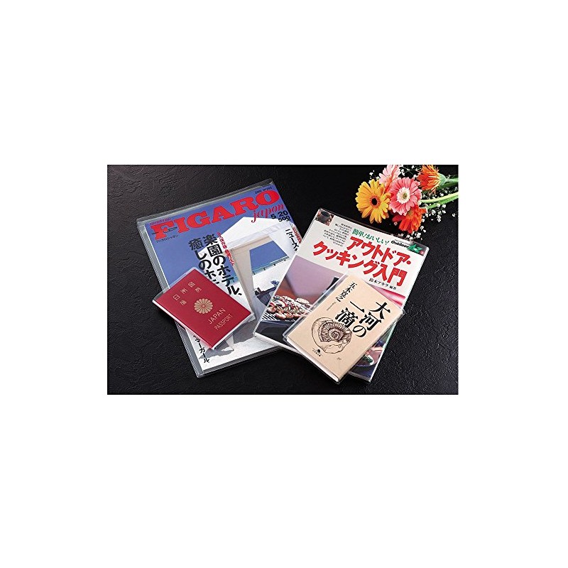 Tage Cover Holder, Textbook (A5), Clear CH-108