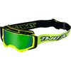 TWO-X Atom Cross Goggles - Motocross Goggles with Mirrored Green