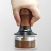 NOTSEK Coffee Tamper 51mm, Spring Loaded Tamper Tool with Ripple
