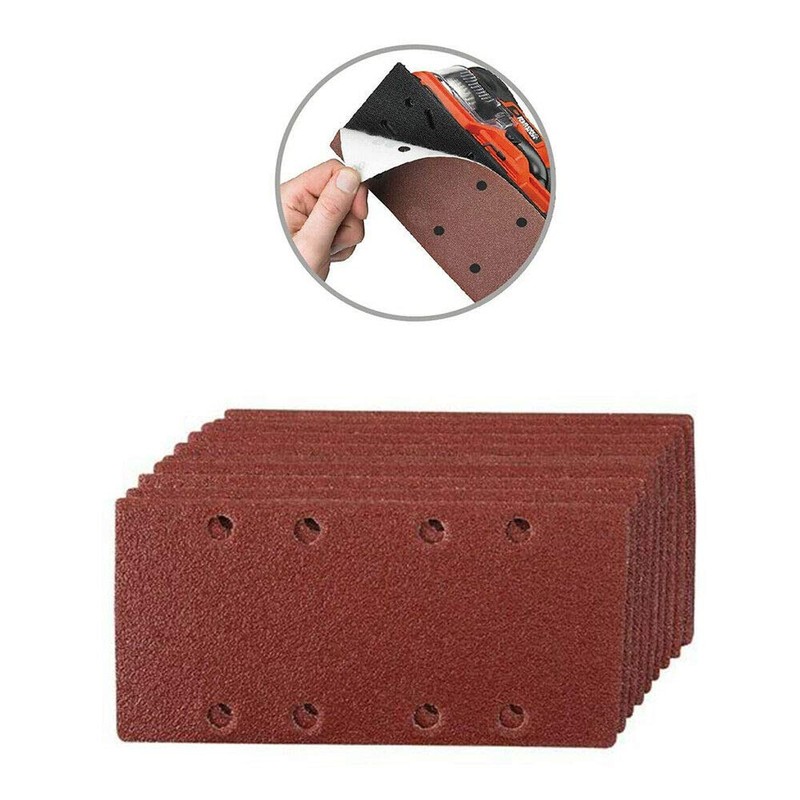 Abrasive Paper Sheets, Vogueing Tool Sanding Sheets Punched Hook and