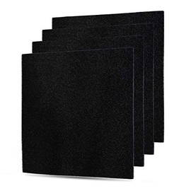 Flintar MD1-0023 Activated Carbon Replacement Filters, Compatible with Vornado Air Cleaner Purifier Model AC300, AC350, AC500, and AC550, 4-Pack