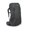 Osprey Rook 65L Men's Backpacking Backpack, Dark Charcoal/Silver Lining, Extended