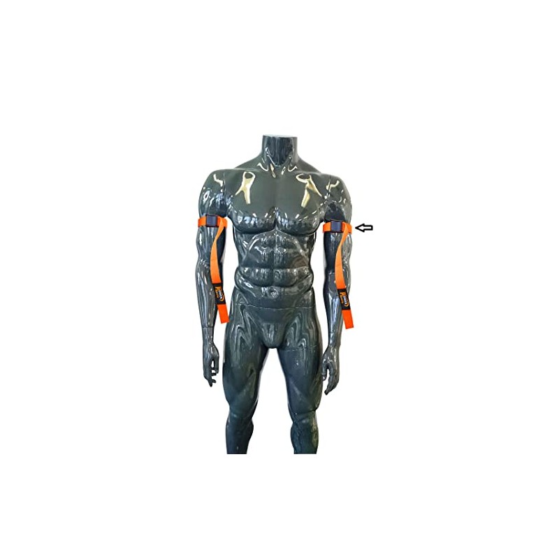 BICEP STRAP ORANGE Max Bicep Blood Flow Restriction Training Bands