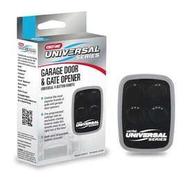 Genie GU4TG-FR Universal Series Wireless Garage Door and Gate Opener 4-Button Remote, Compatible with LiftMaster, Chamberlain, Genie, Craftsman and More