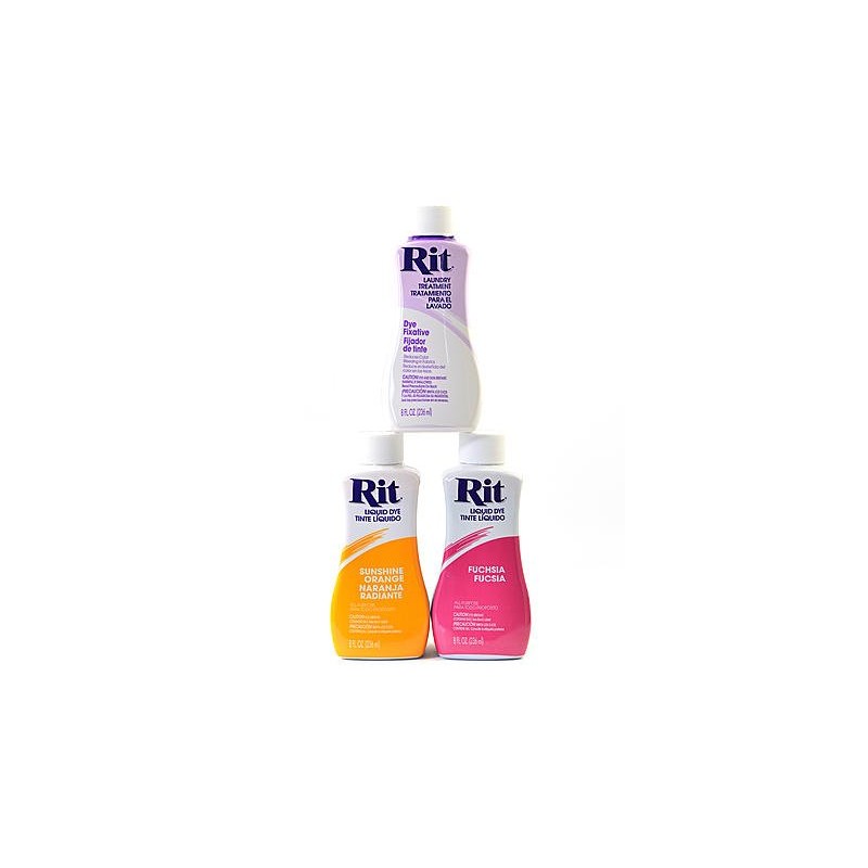 Rit Dyes Fixative Liquid 8 oz. Bottle [Pack of 4