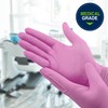 HALYARD PINK UNDERGUARD Nitrile Exam Gloves, Powder-Free, 4.7 mil, Extended