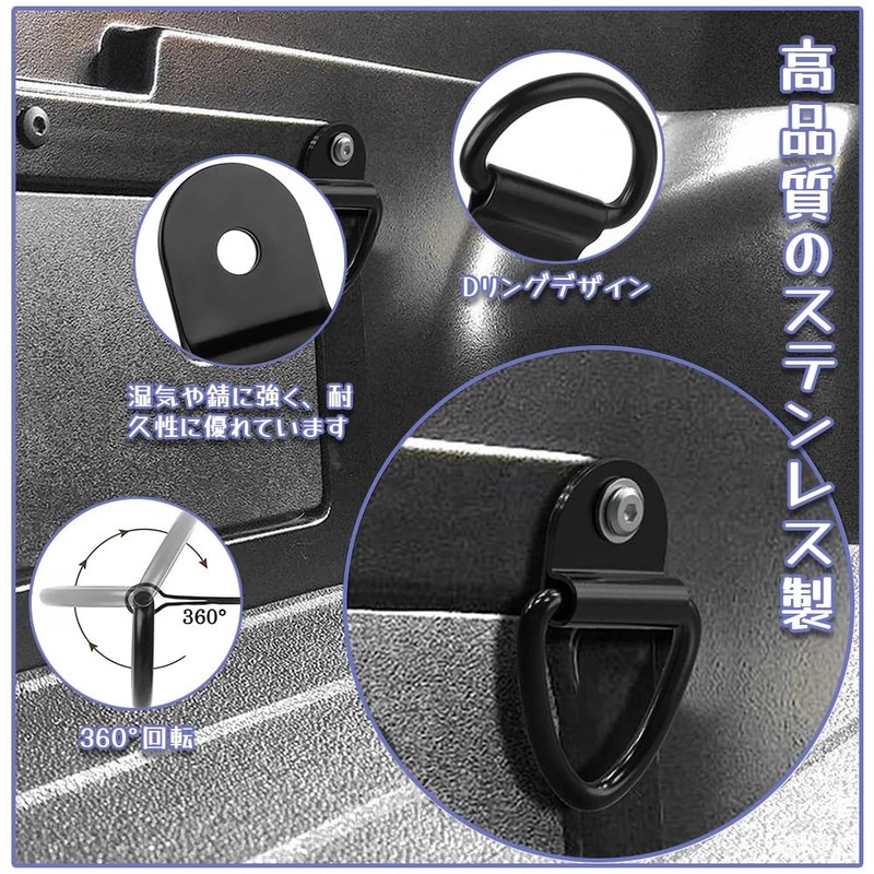 BOOHUQICH 10pcs Motorcycle Hanging Hooks Utility Hooks Strong and Durable