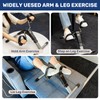 Simple Deluxe Folding Pedal Exercise Bike, Under Desk Bike Pedal