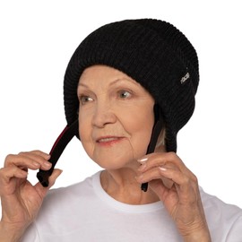 Ribcap Lenny Medical Grade Protective Helmet | Anthracite | Large (Head Circumference 23-24") | Soft Helmet for Epilepsy | Protective Helmet for Seizures | Fashionable and No Stigma