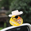 wonuu Rubber Duck Car Ornaments Duck Car Dashboard Decorations for