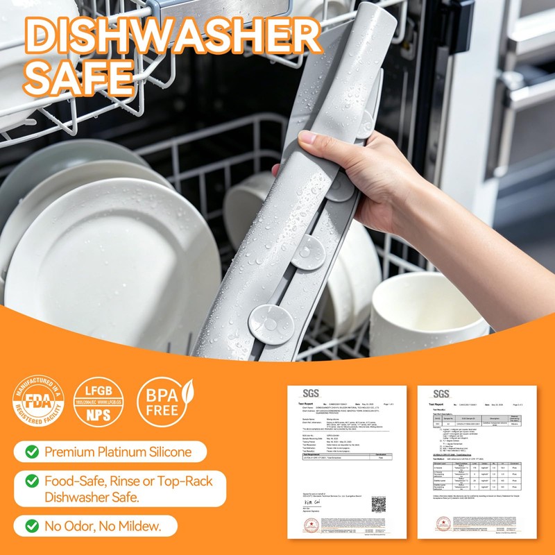Sink Splash Guard Silicone, Compact Lightweight Accessory for Travel and