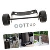 Gatuida Patio Heater Wheel Kit Replacement Parts for Outdoor Heater