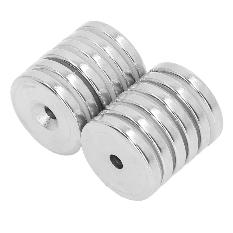 12 Pcs Neodymium Magnet 30x5mm Heavy Duty Strong Magnetism Round