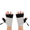 USB Heated Gloves Adult Winter Soft Fashionable Fingerless Heating Gloves