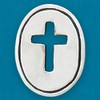 Basic Spirit Pocket Token Coin - Open Cross/Blessings - Handcrafted