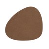 Hippo Curve Coaster, Brown, 11 x 13 cm