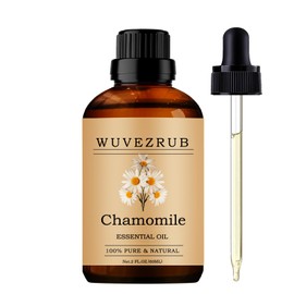 Wuvezrub Chamomile Essential Oils 60ML, Pure Chamomile Essential Oil for Aromatherapy Diffuser - 2 Fl Oz