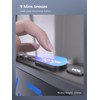 Projection Alarm Clock for Bedroom, Alarm Clock with 350° Rotatable