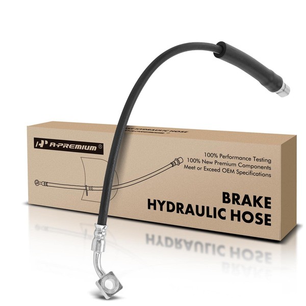 A-Premium Front Passenger Brake Hydraulic Hose Compatible with Select Chevy