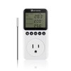 KETOTEK Digital Temperature Controller Outlet Day Night Thermostat Plug Socket