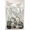 Stainless Steel Freeze Plug Kit - Compatible with Ford Powerstroke