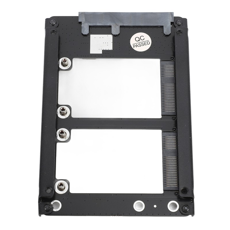 Dual Msata SSD to 2.5inch SATA III Adapter 6Gbps Supports