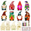 40 Pcs DIY Christmas Wooden Ornaments Unfinished Wood Slices to
