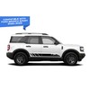 Mountain Stripes Decals Stickers Graphics Compatible with Ford Bronco –