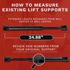 Lift Supports Depot Qty (2) 10mm Nylon End Lift Supports